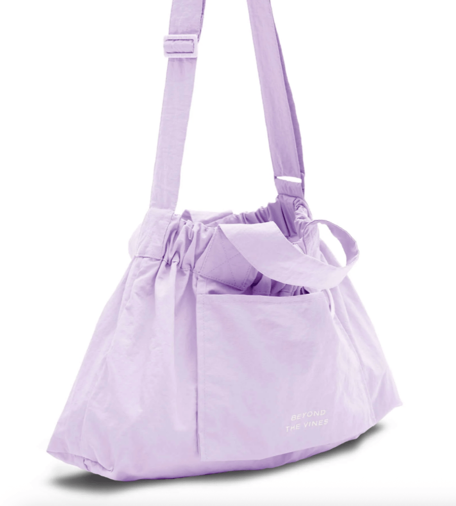 Dumpling bag size XS in lilac color