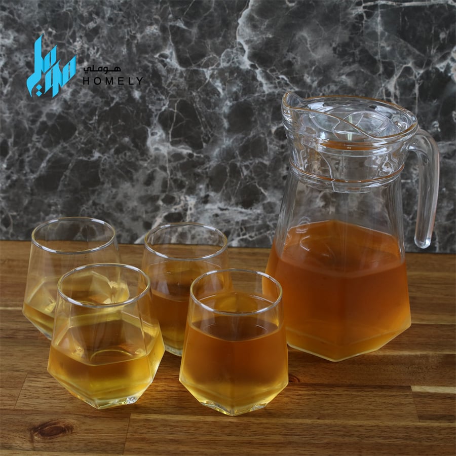 طقم جك مع كاسة 5 قطع