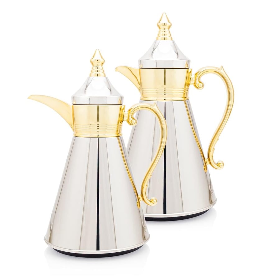 Julia Nickel Thermos Set of 2 pieces Al Saif