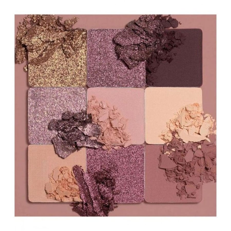 Huda Beauty eyeshadow palette, Haze Obsessions, Sand, 9 colors