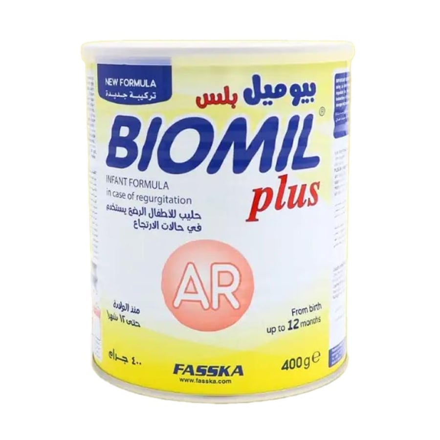 بيوميل بلس حليب الأطفال (AR) للارتجاع من الولادة حتي 12 شهر - 400 جرام