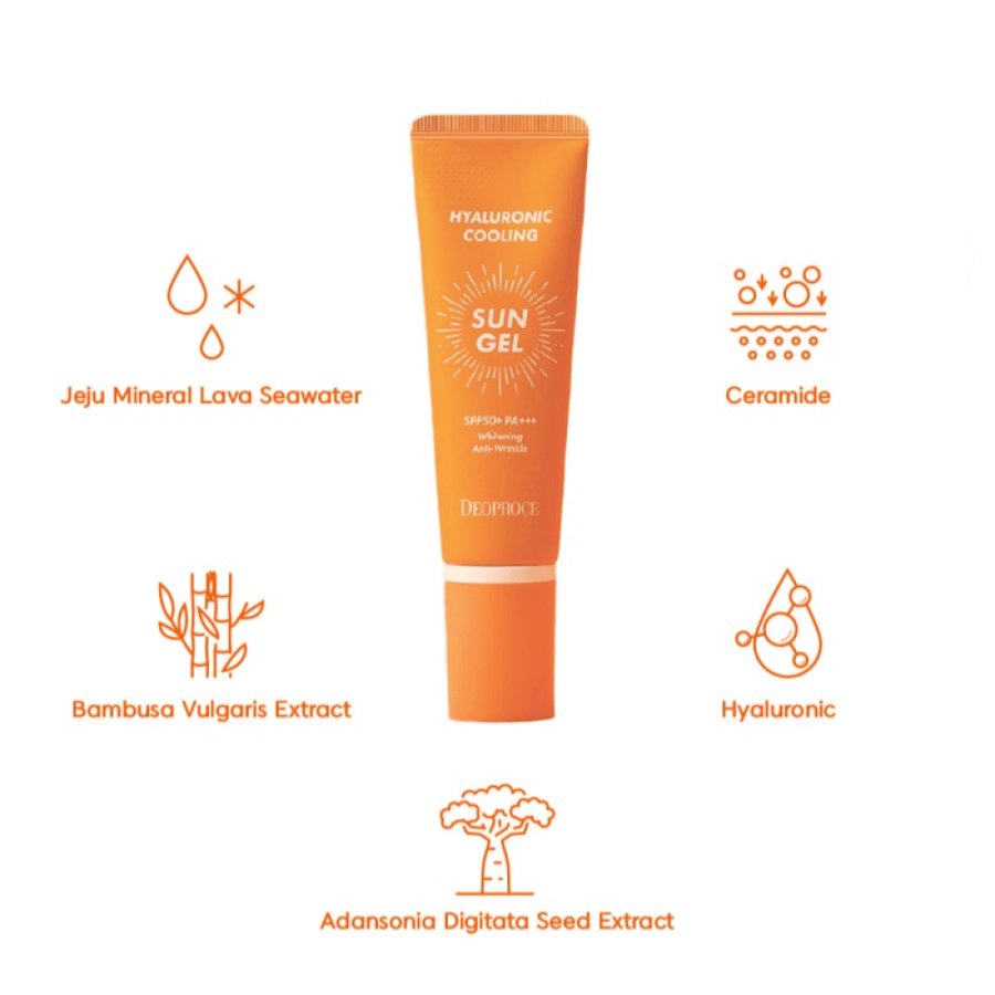 Calm sun gel set with hyaluronic acid 50 g + 20 g