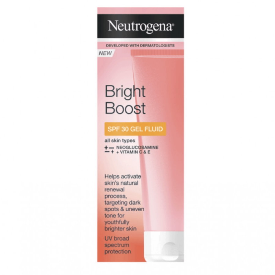 نيتروجينا برايت بوست SPF30 واقي شمس جل سائل 50ml