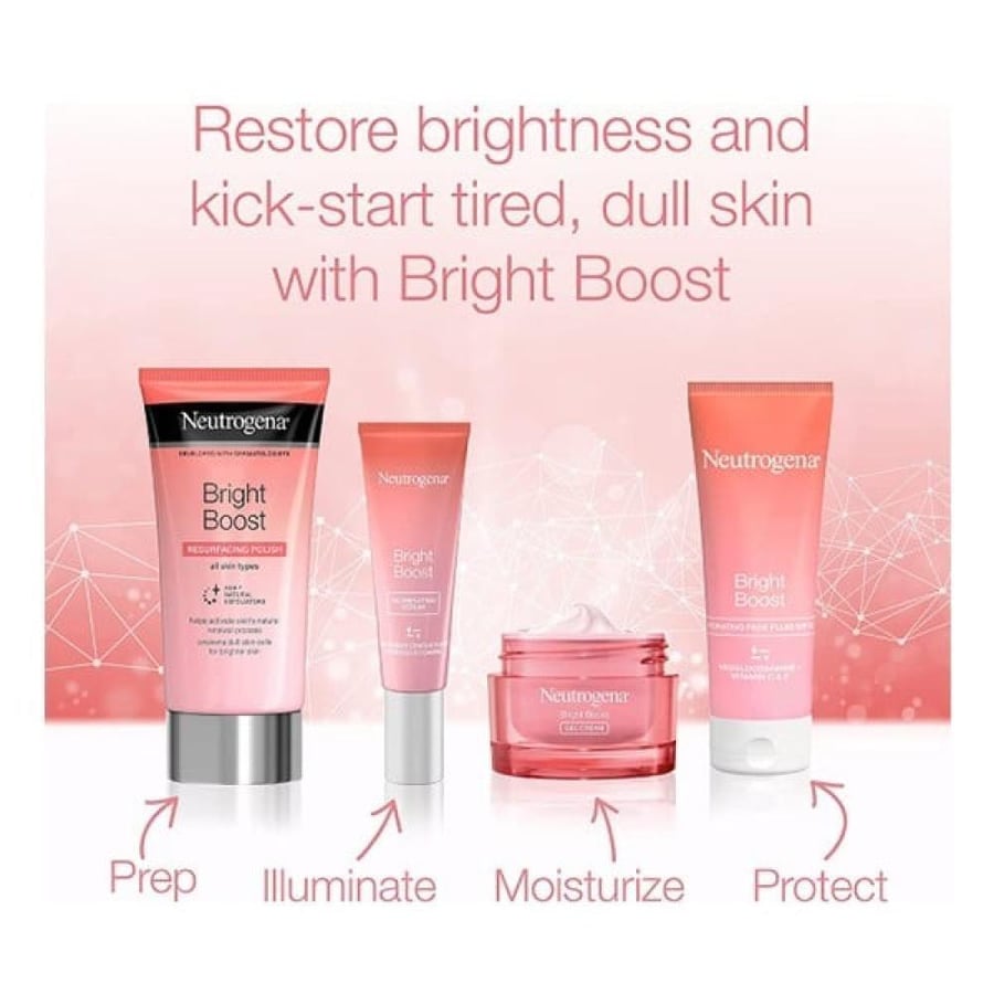 نيتروجينا برايت بوست SPF30 واقي شمس جل سائل 50ml