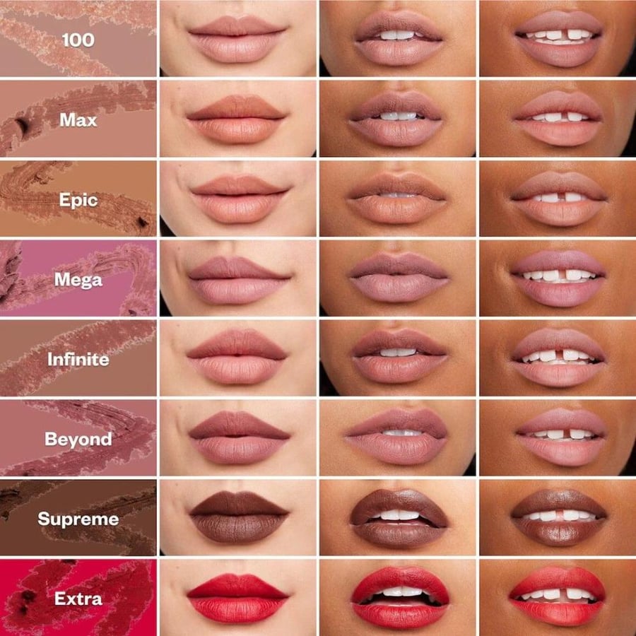Hot eyeliner lip liner extra - lively cherry red