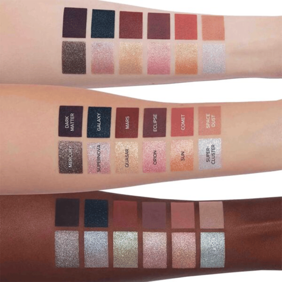 Anastasia Beverly Hills palette eyeshadow cosmos 12 colors
