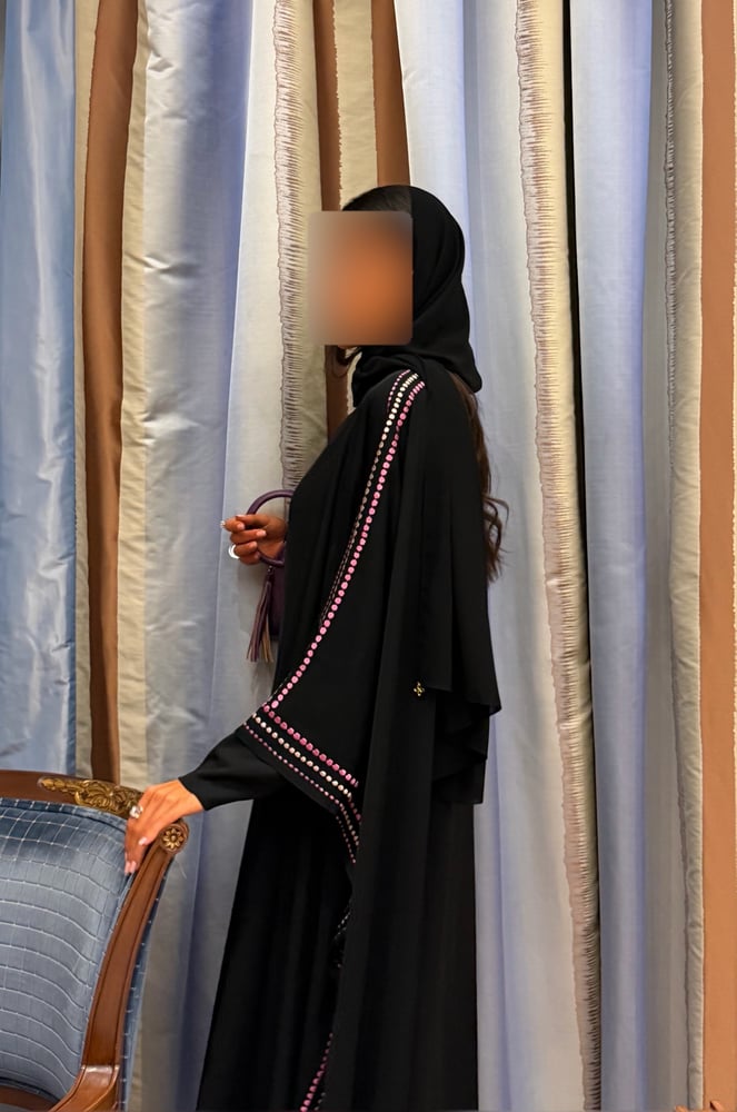Bisht – Black with Multicolor Embroidery
