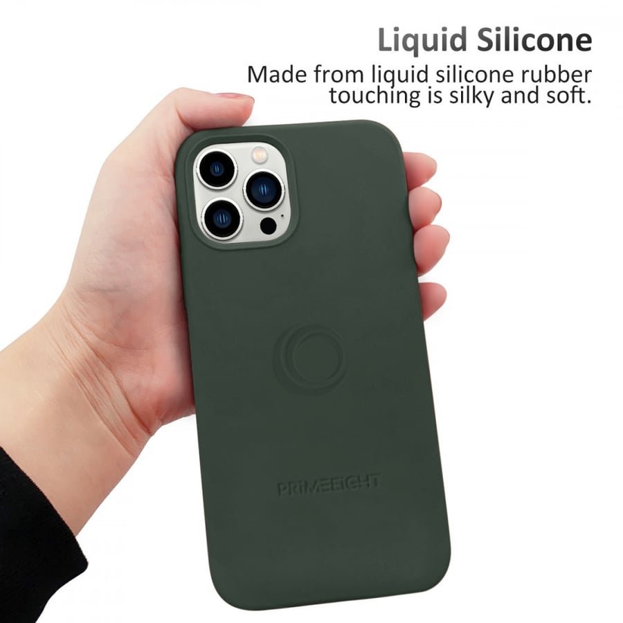 Premium iPhone Case Silicon Dark Green