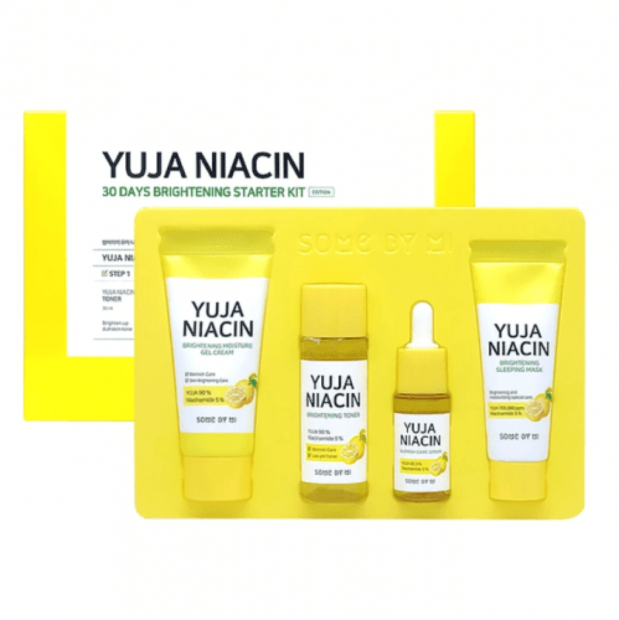 Yuja Naisin skin whitening set 30 days from Sum by Me - 4 pieces