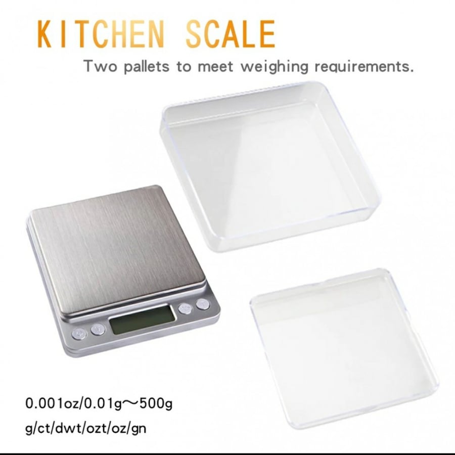 Precise scale from 0.01 to 500 grams