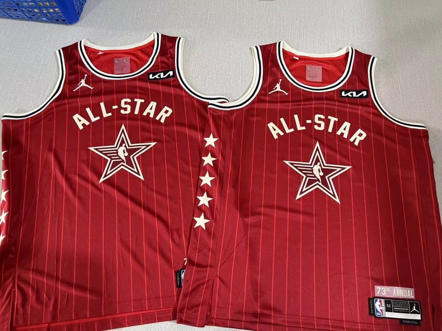 all stars jersey Red 23 خامة لعيبة ( طباعة )