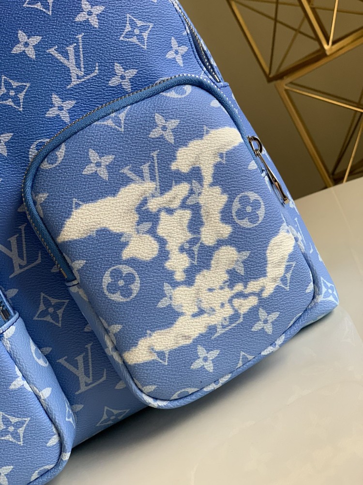 LV BAG blue back