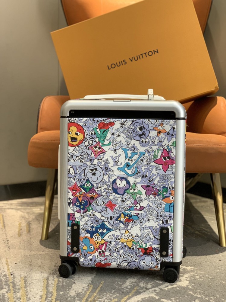 LV travel bag white