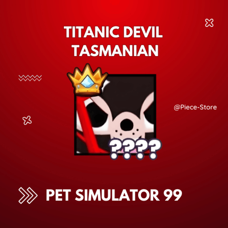 تايتنك الكلب الشيطان Titanic Devil Tasmanian