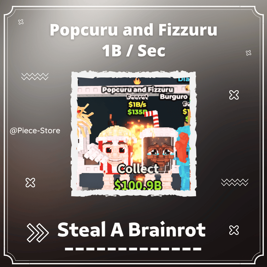 بوبكورن وكولا ( 1b/Sec ) Popuru and Fizuru