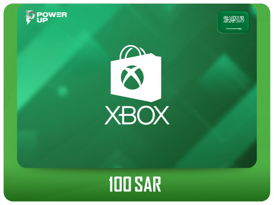 بطاقة Xbox اكس بوكس 100 ريال - سعودي