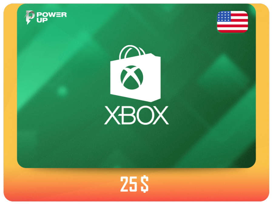 بطاقة Xbox اكس بوكس 25$ - أمريكي