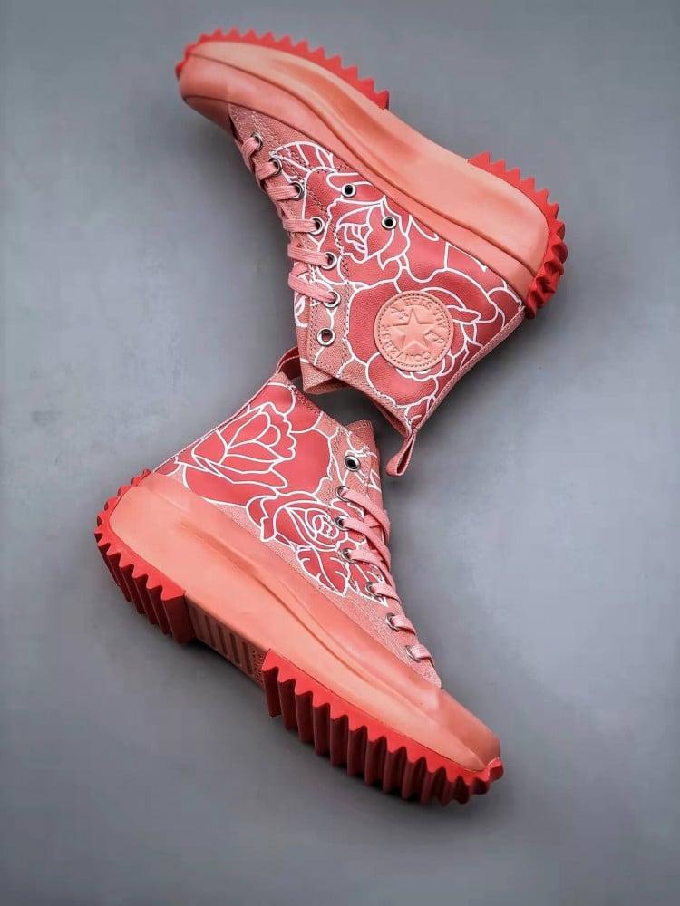 Converse Natasha Cloud x Run Star Hike Inspired 'Floral - Pink Quartz'