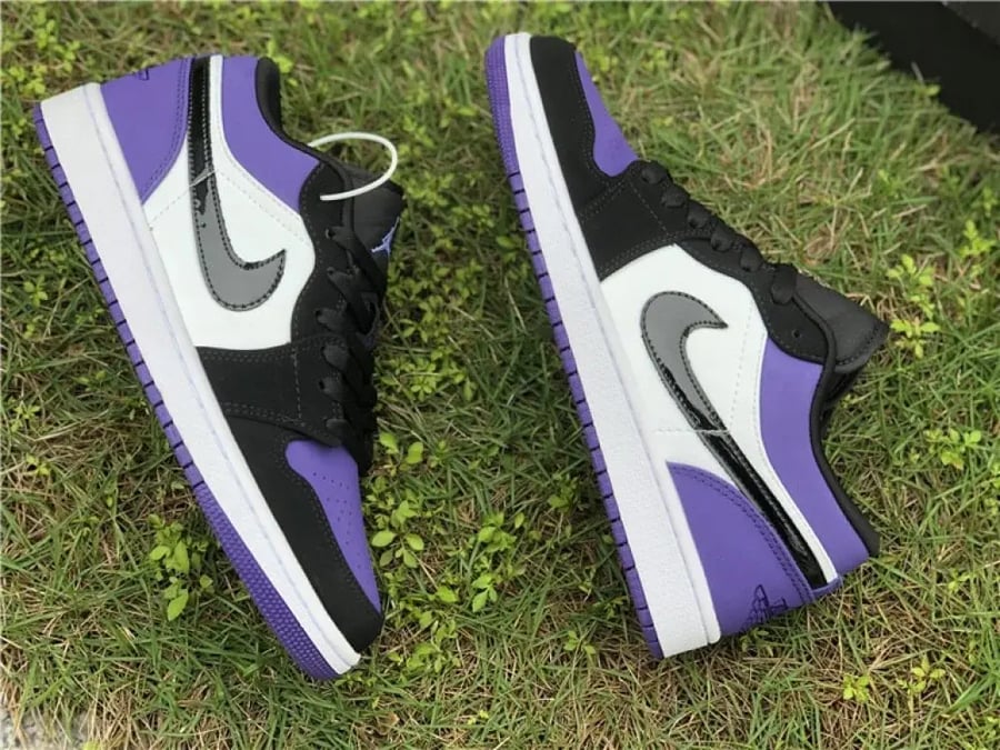 Air Jordan 1 Low court purple