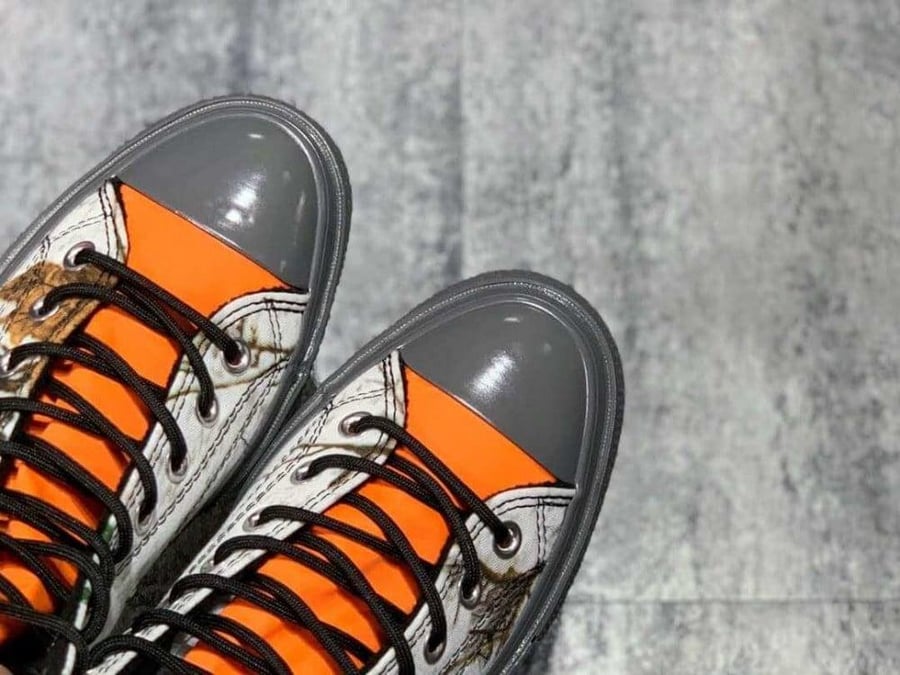 Converse Realtree x Chuck 70 GTX High 'White' White/Flash Orange/Egret