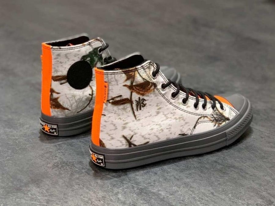 Converse Realtree x Chuck 70 GTX High 'White' White/Flash Orange/Egret