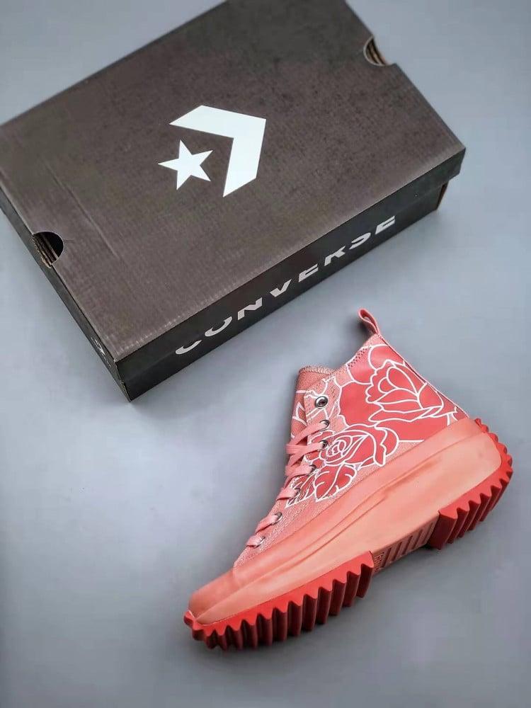 Converse Natasha Cloud x Run Star Hike Inspired 'Floral - Pink Quartz'