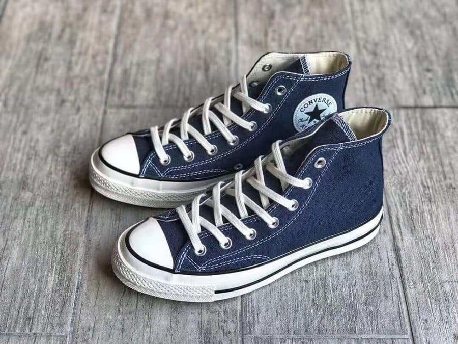 Converse Unisex Chuck Taylor All Star 1970s High-Top Canvas Shoes Blue