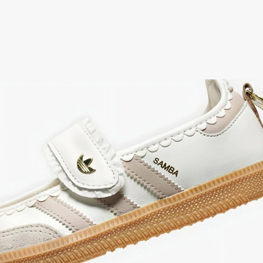 adidas Samba Jane Ruffle Pack White Pink Gum