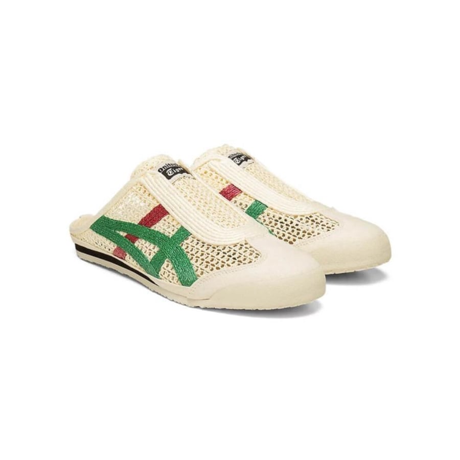 Onitsuka Tiger Mexico 66 Sabot 'Cream Green Red'