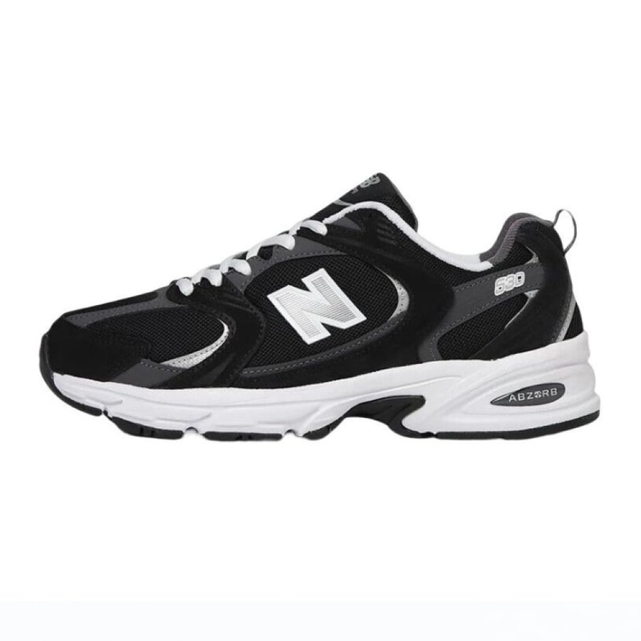 New Balance 530 Classic – أسود ورمادي
