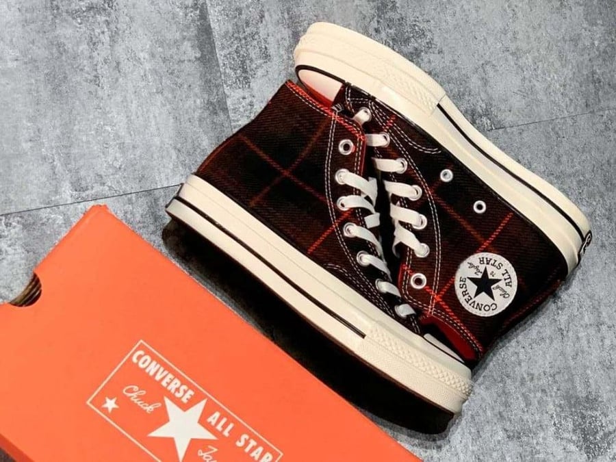 Converse Chuck 70 Hi 'Black' Black/Orange/Beige