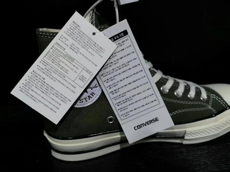 Converse Chuck 70 Hi 'Field Surplus' Field Surplus/Black/Egret