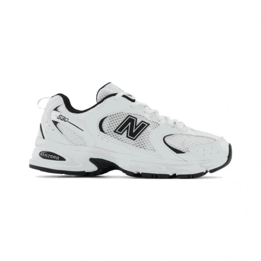 New Balance 530 White Black | نيو بالانس 530