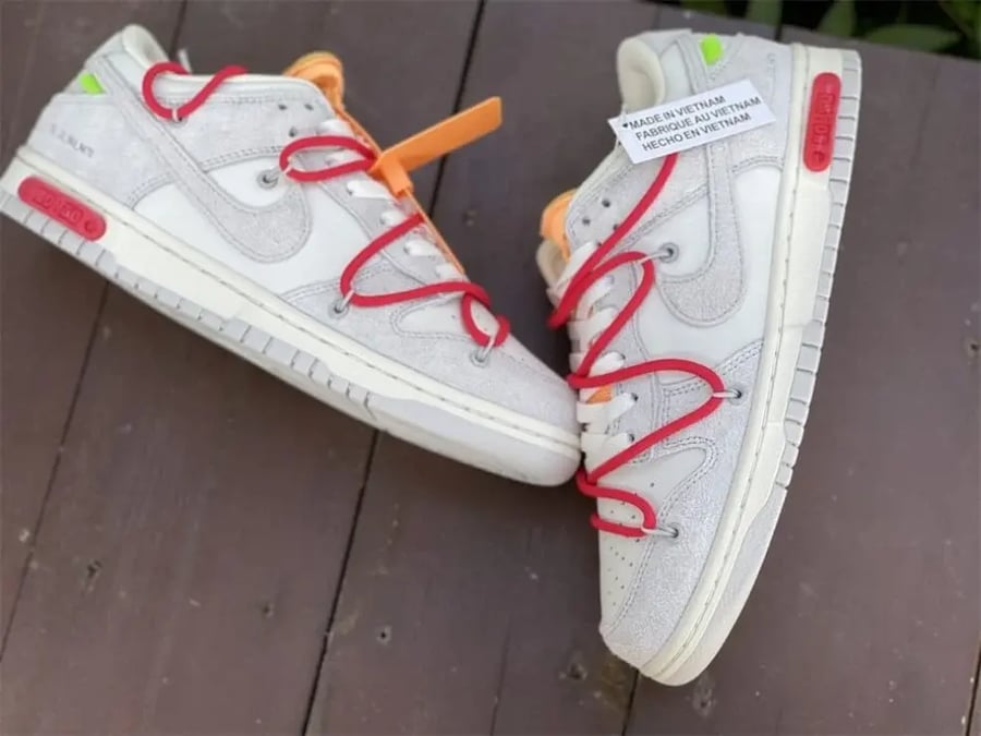 Off-White x Dunk Low 'Lot 40 of 50'