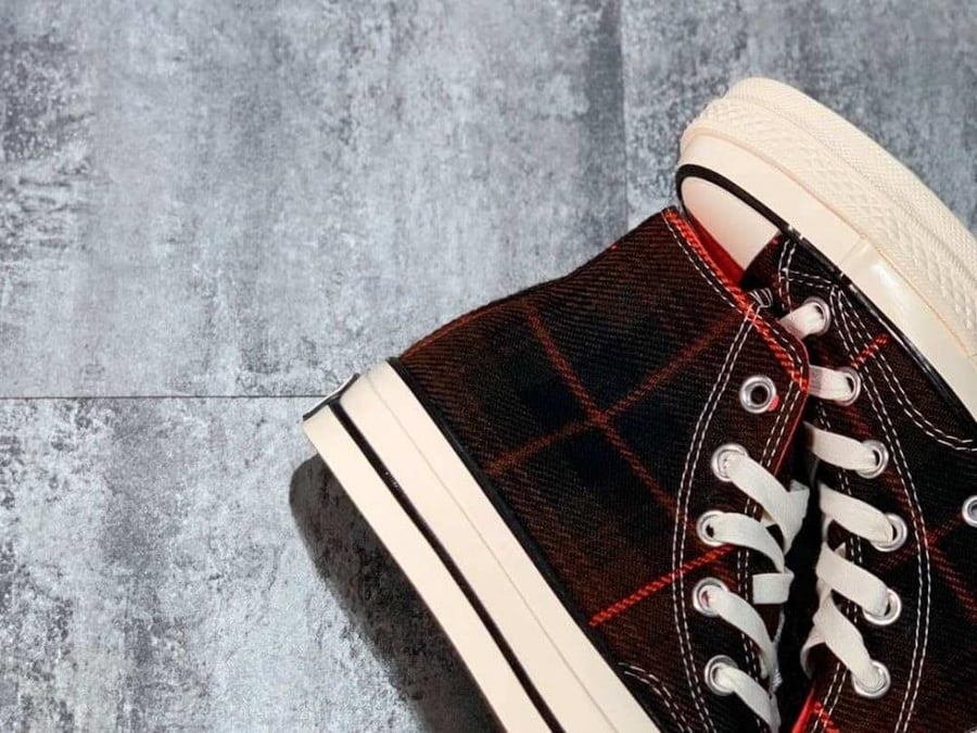 Converse Chuck 70 Hi 'Black' Black/Orange/Beige