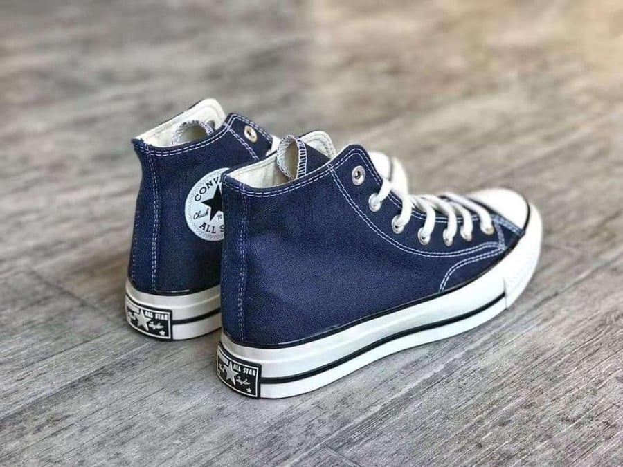 Converse Unisex Chuck Taylor All Star 1970s High-Top Canvas Shoes Blue
