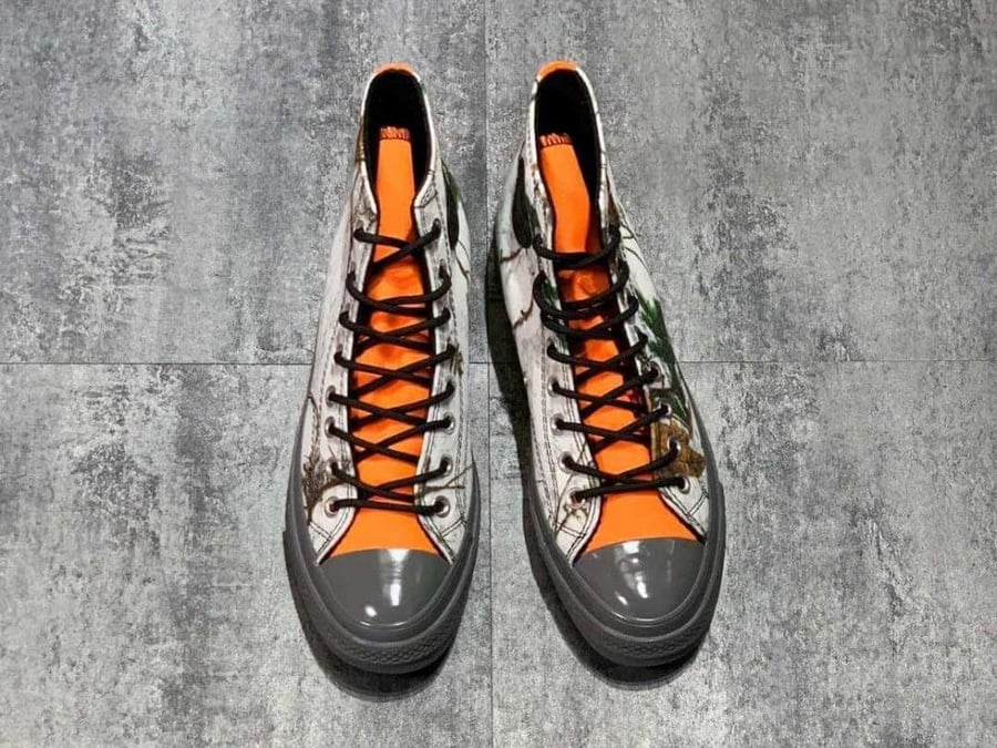Converse Realtree x Chuck 70 GTX High 'White' White/Flash Orange/Egret
