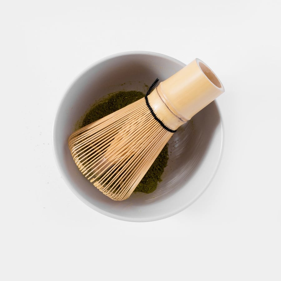 خفاقة الماتشا أداة الماتشا Bamboo Whisk Chasen طريقة تحضير الماتشا