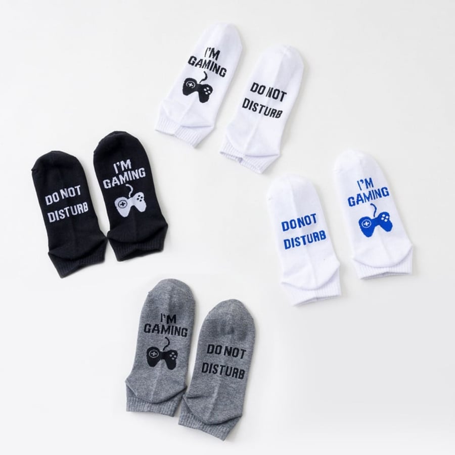 متجر الشرابات الملونة جوارب قيمز بلاي ستيشن 5 قيمزر قصيرة سوكس socks