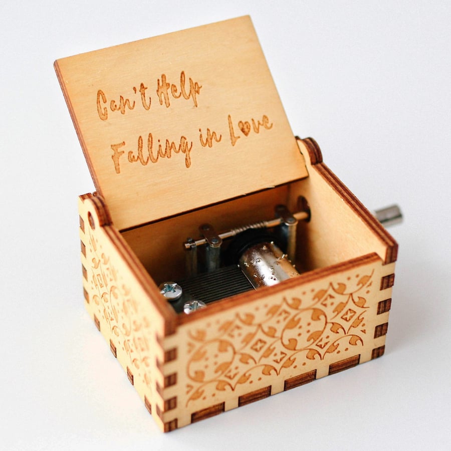 Elvis Presley Cant Help Falling In Love صندوق موسيقى أفكار هدايا حب