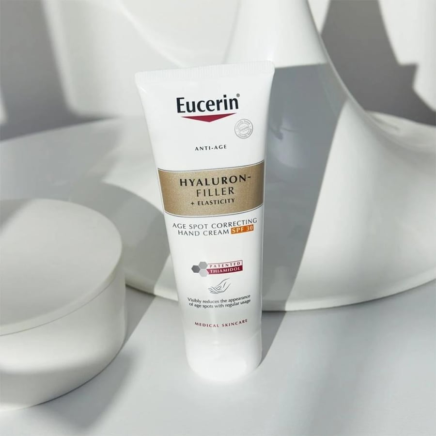 يوسرين كريم هيالورون فيلر لمرونة وتفتيح اليدين مع واقي شمس SPF30