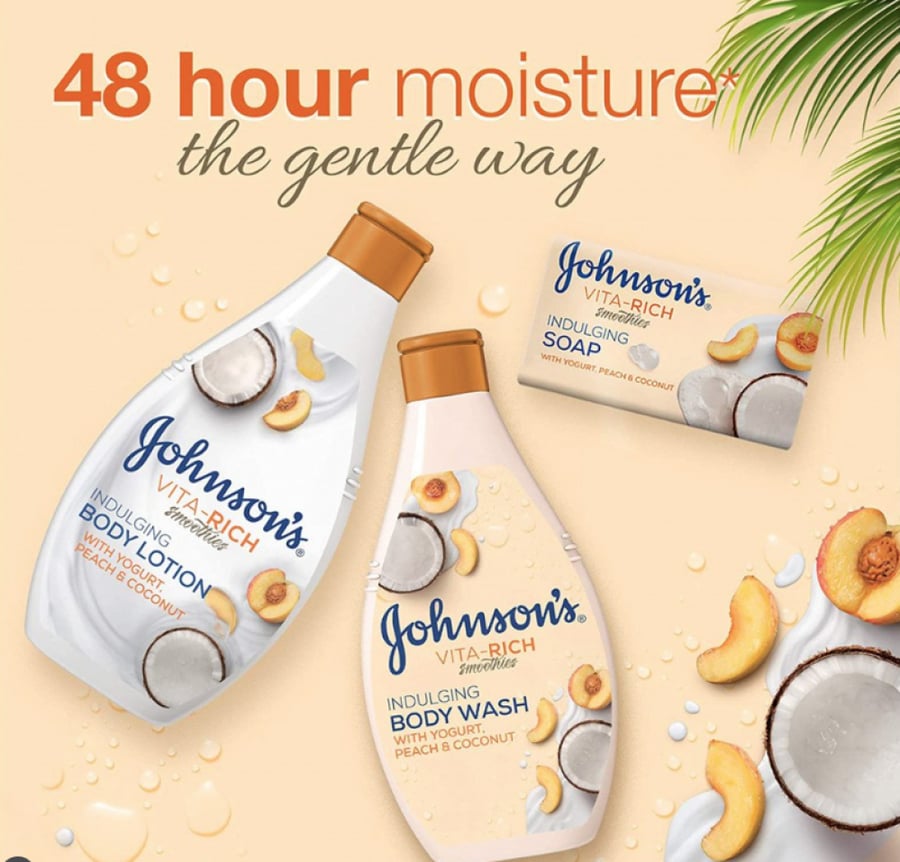 Johnson's Vita Rich Lotion - Softened Papaya Extract - 400ml