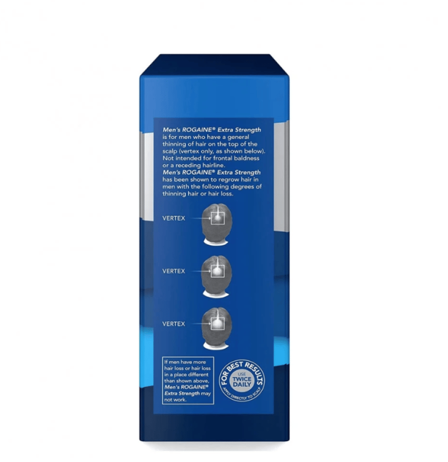 محلول روجين علاج تساقط الشعر 5% مينوكسيديل 3 عبوات - ROGAINE MEN'S Extra Strength hair regrowth 5% Minoxidil