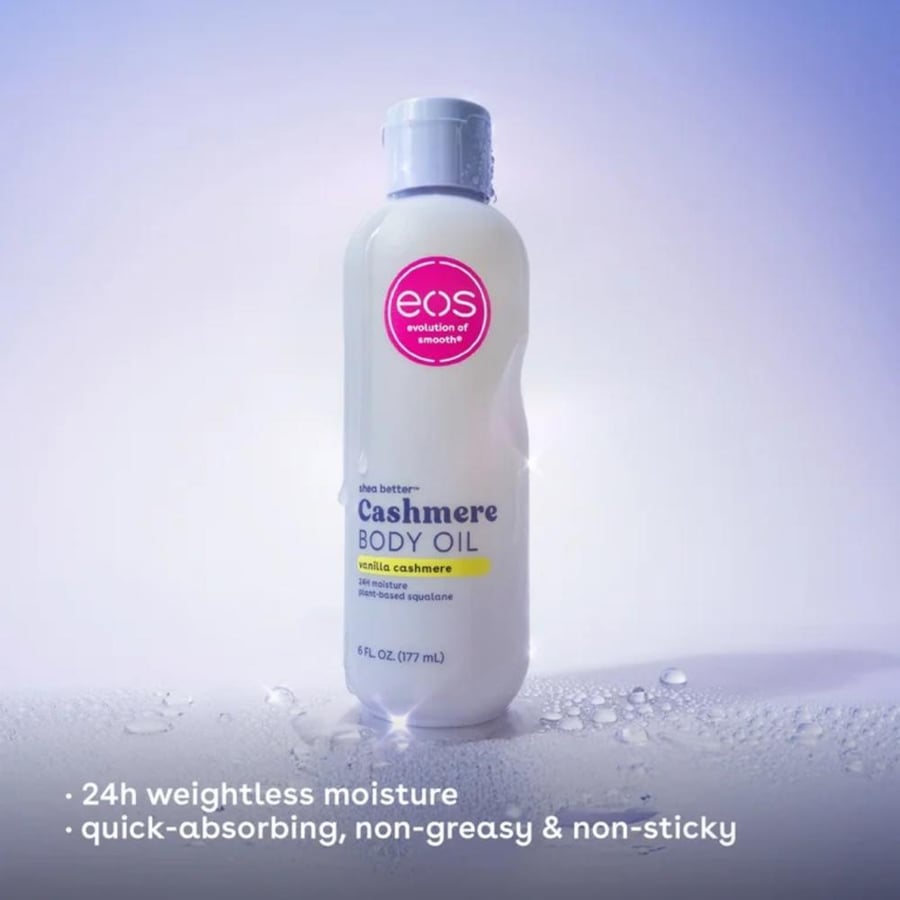 زيت الجسم eos She Better Vanilla Cashmere، 6 أونصة سائلة