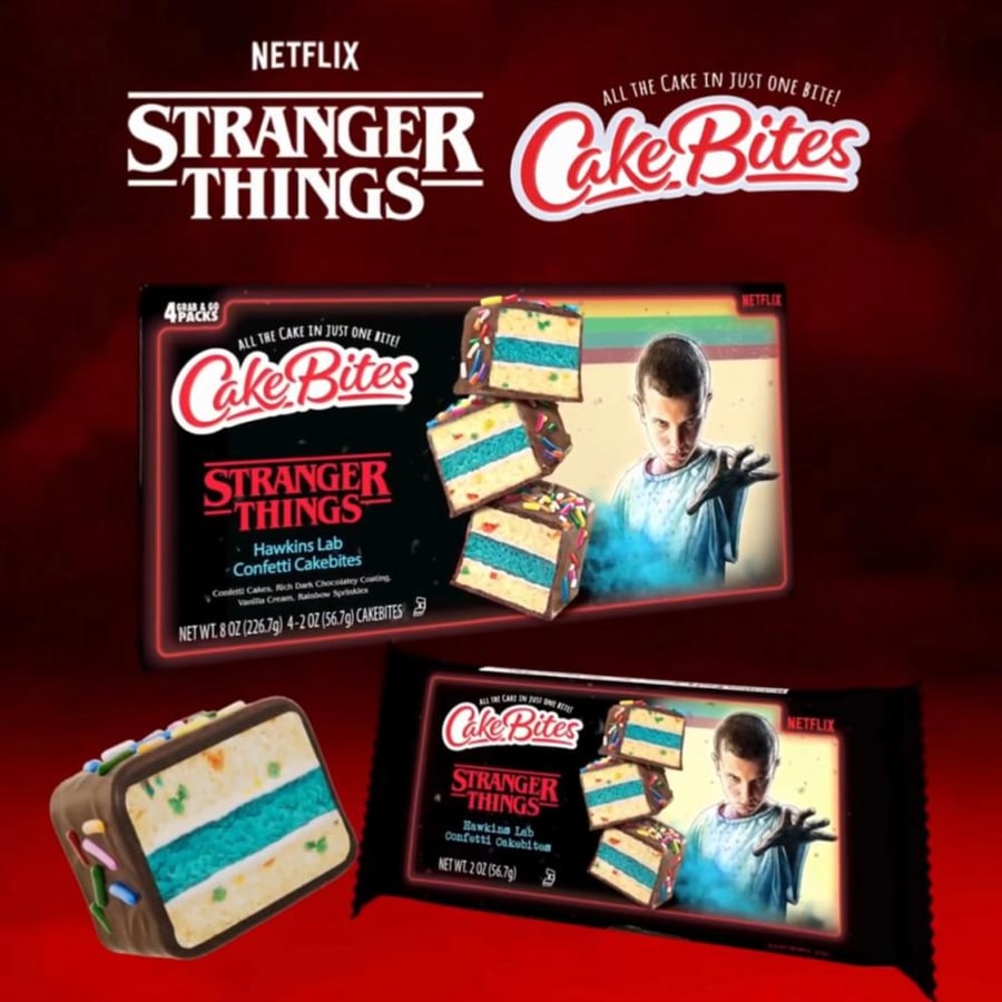 كيك مسلسل سترينجير ثينقز stranger things بنكهه الكوفينيتي كيك