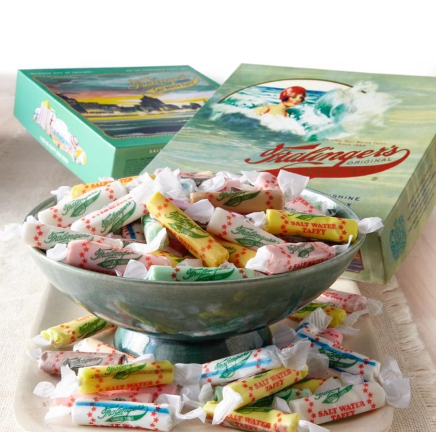 حلوى سولت واتر تافي الاصلي لمسلسل فريندز الشهير ( ٥ حبات ) saltwater taffy