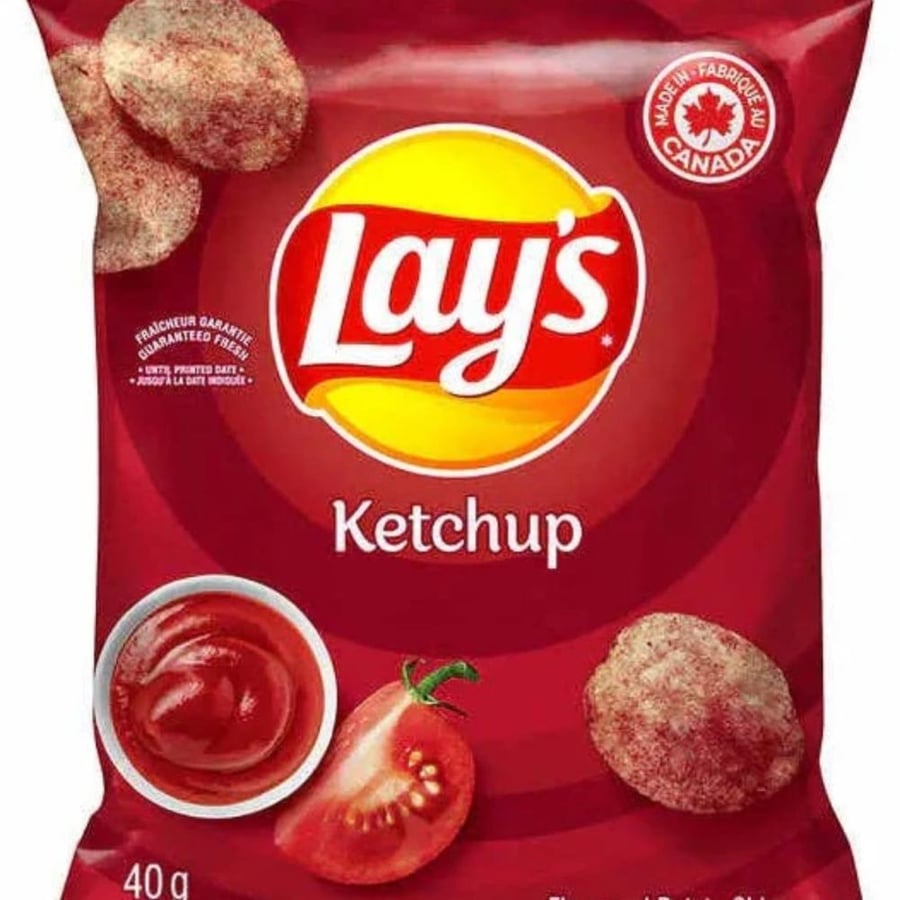 شبس ليز كاتشاب حجم 60 جرام (مستورد من كندا)