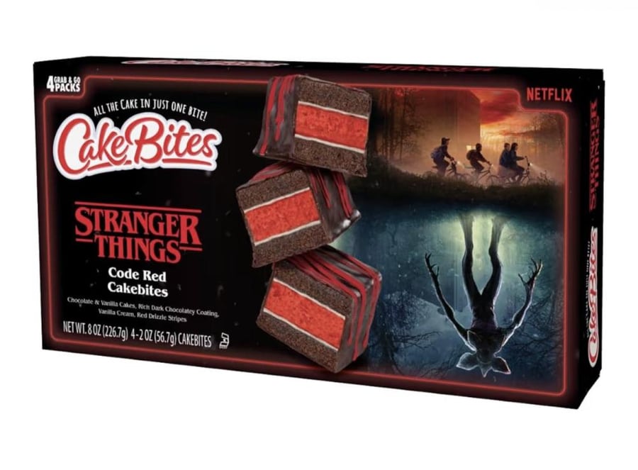 كيك مسلسل سترينجير ثينقز stranger things بنكهه الكوفينيتي كيك