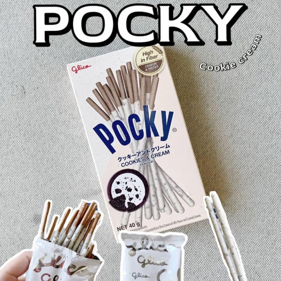 Bouki sticks with the flavor of cookies and cream