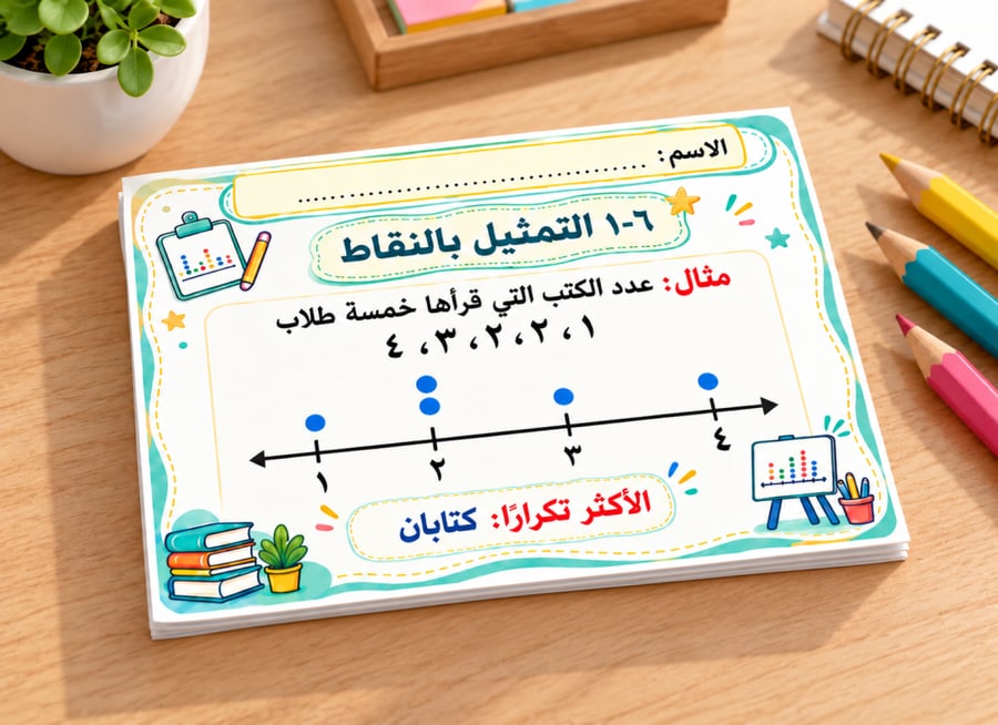 الاحصاء (ملون)